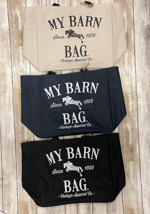 Vintage Apparel Co. "MY BARN BAG" - Various Colours - Vision Saddlery