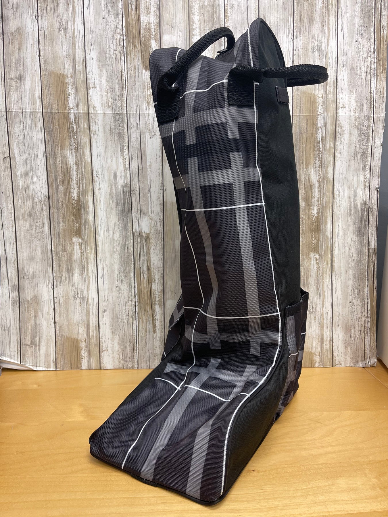 Avance Sporting Goods tall boot bag from Vision Saddlery, designed to store and protect tall riding boots.