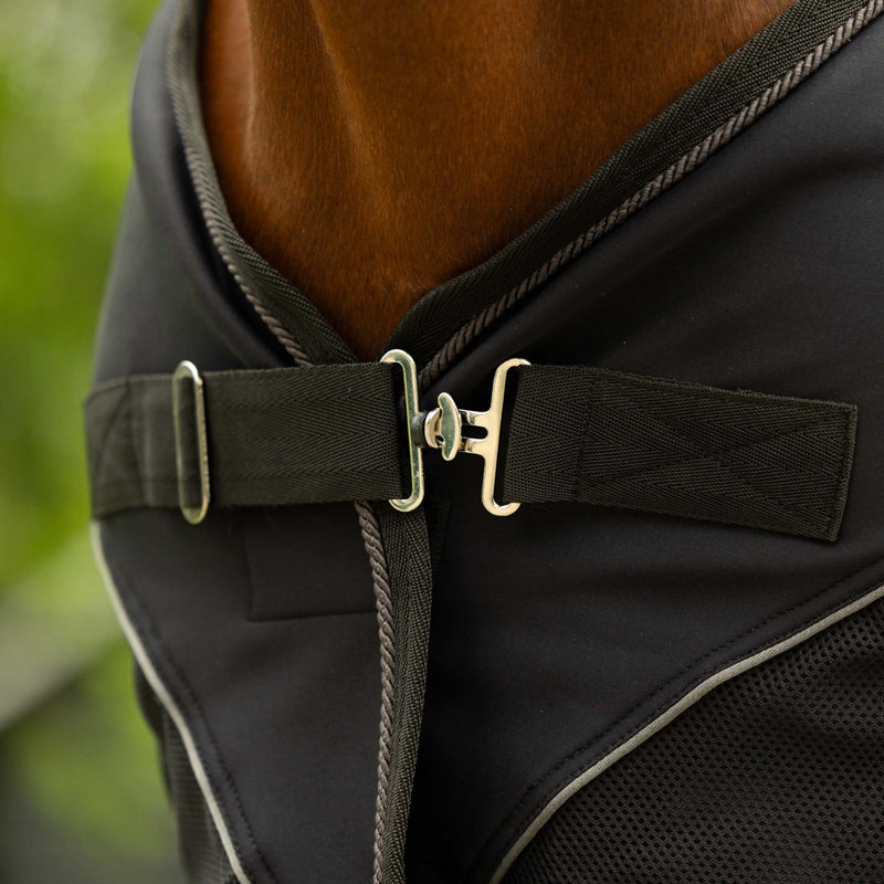 Equinavia Nordic Air Summer Stable Sheet - BLACK/GREY - Vision Saddlery