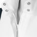 Equinavia Martha Women's Long Sleeve Show Shirt - WHITE/NAVY - Vision Saddlery