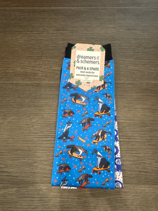 Dreamers & Schemers Boot Sock - Anteaters Ollie - Vision Saddlery
