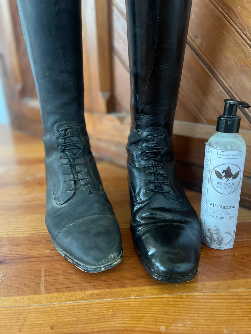 Purvida All in One Leather Balm - 8oz 🇨🇦 - Vision Saddlery