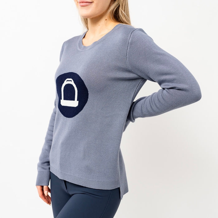 Sweat TKEQ "ATHLETISME EQUESTRE" - Nickel