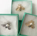 MBC Brooch - Bee with Pearl - Various Colours - Vision Saddlery