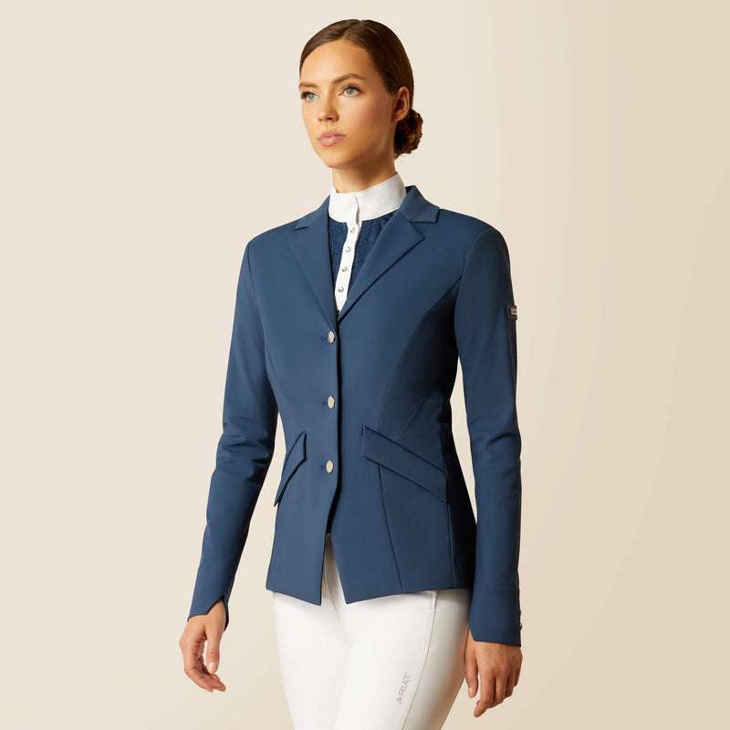 Ariat Ladies Meridian Show Jacket  - DARK DENIM - Vision Saddlery