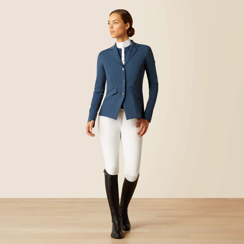 Ariat Ladies Meridian Show Jacket  - DARK DENIM - Vision Saddlery
