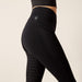 Ariat Avail Winter Riding Tights - BLACK - Vision Saddlery