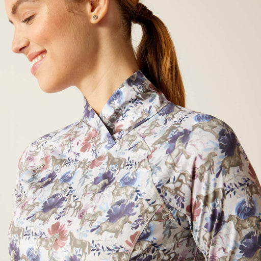Ariat Lowell Wrap Baselayer - EQUINE FLORAL - Vision Saddlery