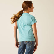 Ariat Youth "Little Friend" Short Sleeve T-Shirt- MARINE BLUE - Vision Saddlery