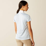 Ariat Youth Aptos Short Sleeve Show Shirt - BASHFUL BLUE STRIPE - Vision Saddlery