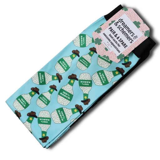 Dreamers & Schemers Boot Sock - 100% Ranch - Vision Saddlery