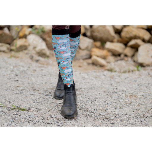 Dreamers & Schemers Boot Sock - All Pony Ponies & Candy - Vision Saddlery