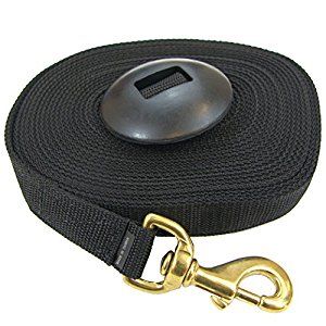 Nylon Lunge Line w/ Rubber Stopper - 25' - Vision Saddlery