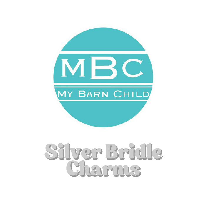 🇨🇦 My Barn Child Bridle Charms - SILVER - Vision Saddlery