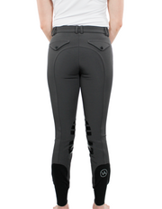 Vision Apparel, The Schooling Breech 1 - CHARCOAL - Vision Saddlery