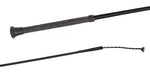Fleck Economy Dressage Whip with Rubber Handle - 110cm - Vision Saddlery