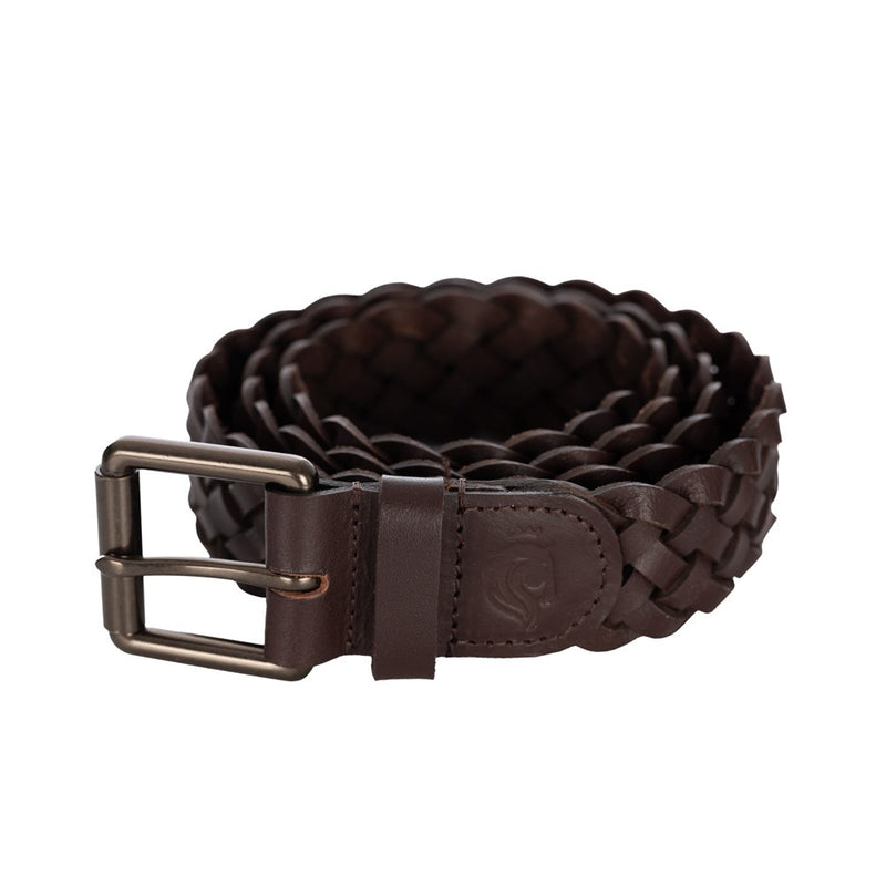 Equinavia Kari Braided Wide Leather Belt - 2 Colours - Vision Saddlery