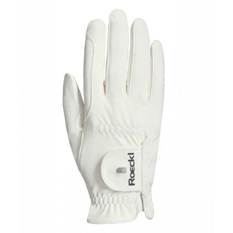 *CLEARANCE* Roeckl Grip Pro Riding Glove White - Vision Saddlery