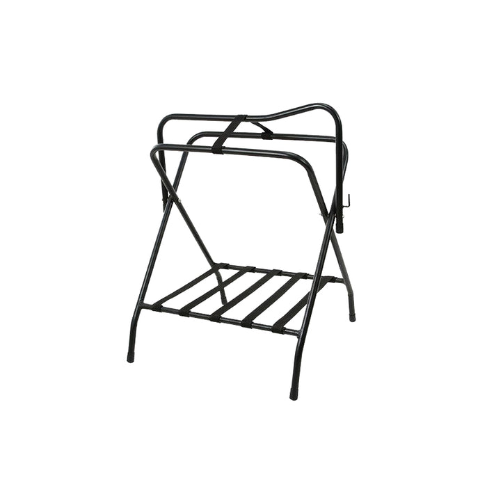 Floor Saddle Rack - Black