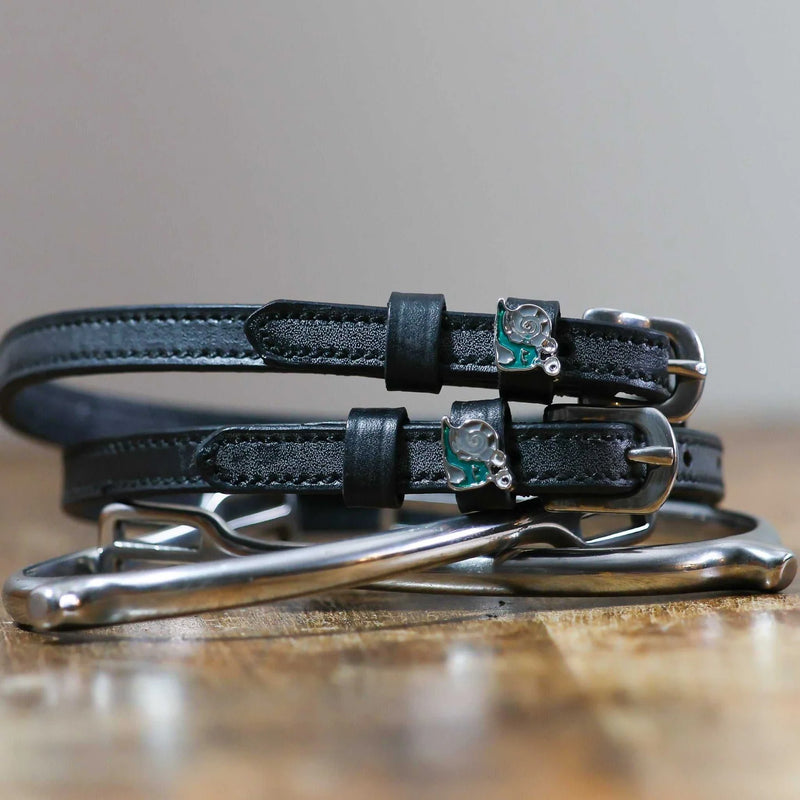 ManeJane Spur Straps with Charm - VARIOUS PATTERNS - Vision Saddlery