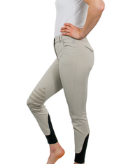 Vision Apparel, The Show Breech 1 - BEIGE - Vision Saddlery