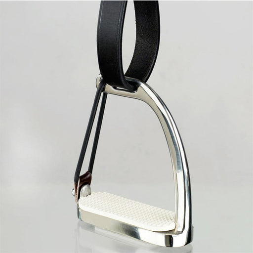 Horze Peacock Quick Release Stirrups - Stainless Steel - 2 sizes - Vision Saddlery