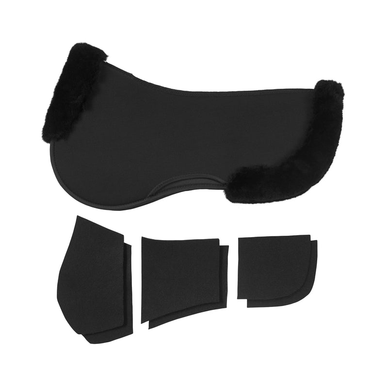 Equifit Ultrawool Thin Impacteq Shimmable Half Pad - Vision Saddlery