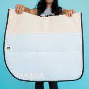 EcoGold BREEZE Dressage Saddle Pad - BLACK - Vision Saddlery