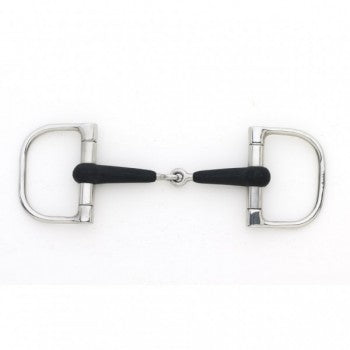 EcoPure Rubber Barrel Dee Ring Bit - Vision Saddlery