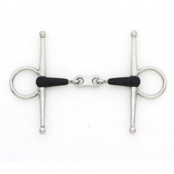 EcoPure Full Cheek French Link Rubber  Bit - Vision Saddlery