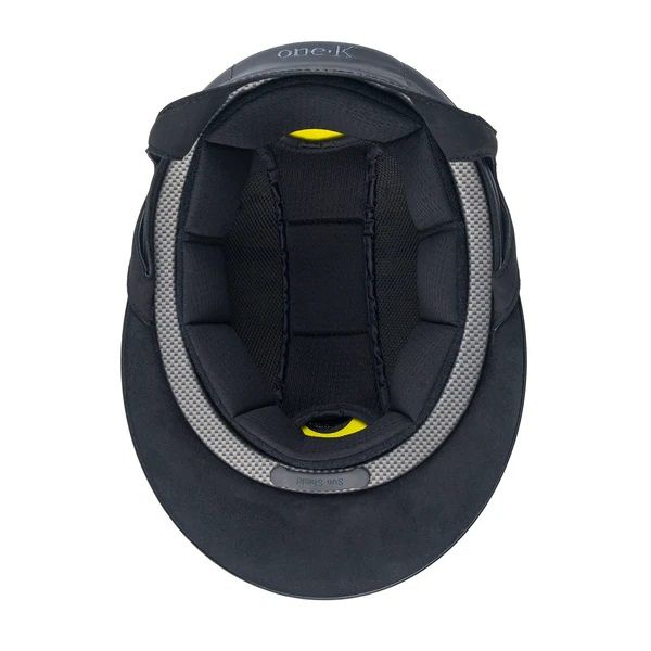 One K Avance Wide Brim Helmet w/MIPS CCS Glossy Black - Vision Saddlery