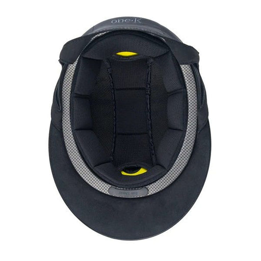 One K Avance Wide Brim Helmet w/MIPS CCS Glossy Black - Vision Saddlery