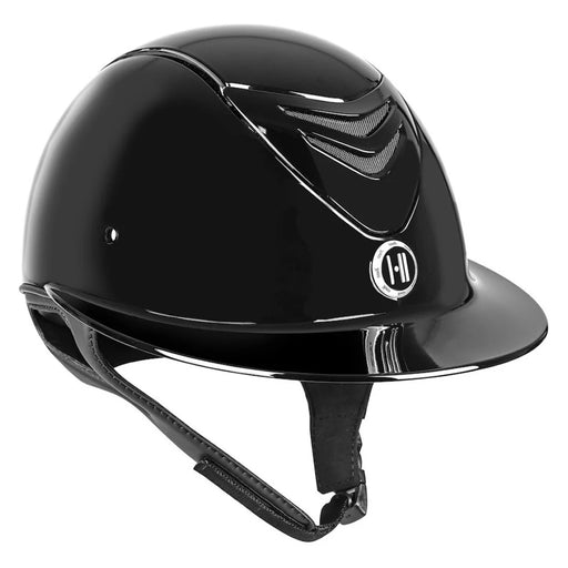 One K Avance Wide Brim Helmet w/MIPS CCS Glossy Black - Vision Saddlery