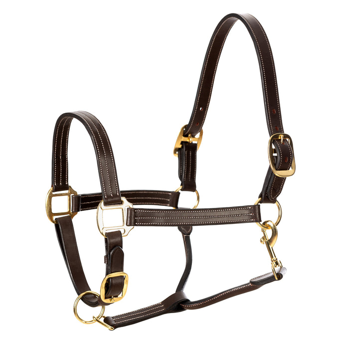 Equinavia Valkyrie Triple Stitched Leather Halter - Vision Saddlery