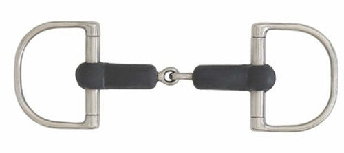 Soft Rubber Dee Ring Bit - Vision Saddlery