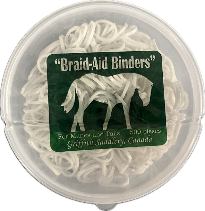 Braiding Elastics - Various Colours - Vision Saddlery