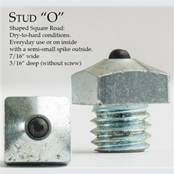 STUD O  -Square Road Stud