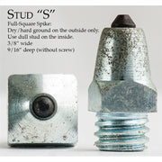 STUD S - FULL SQUARE SPIKE - Vision Saddlery