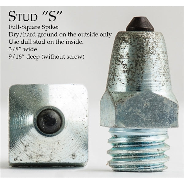STUD S - FULL SQUARE SPIKE - Vision Saddlery