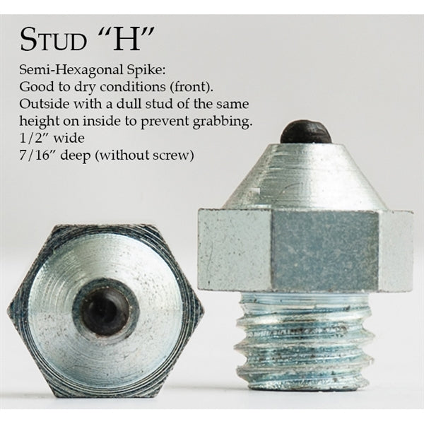 STUD H - Semi Hexagonal Spike - Vision Saddlery
