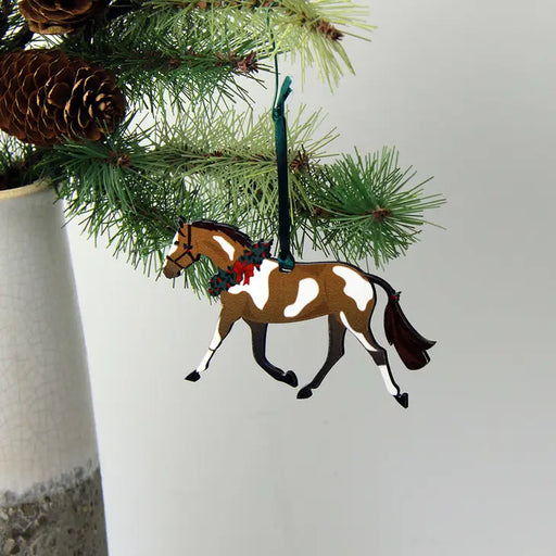Hunt Seat Paper Co. Horse Christmas Ornaments - VARIOUS COLOURS - Vision Saddlery