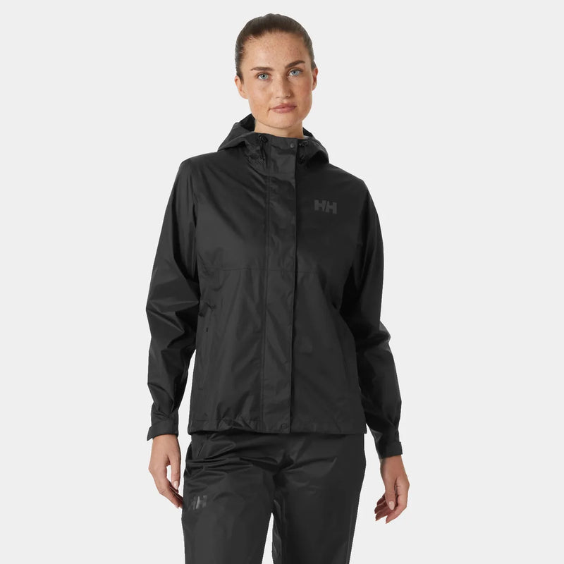 Helly Hansen LOKE Womens Rain Jacket 2.0 Black - Vision Saddlery