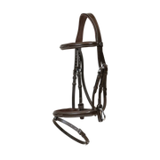 Dy'on Working Collection Flash Noseband Bridle with Snap Cheekpieces - Vision Saddlery