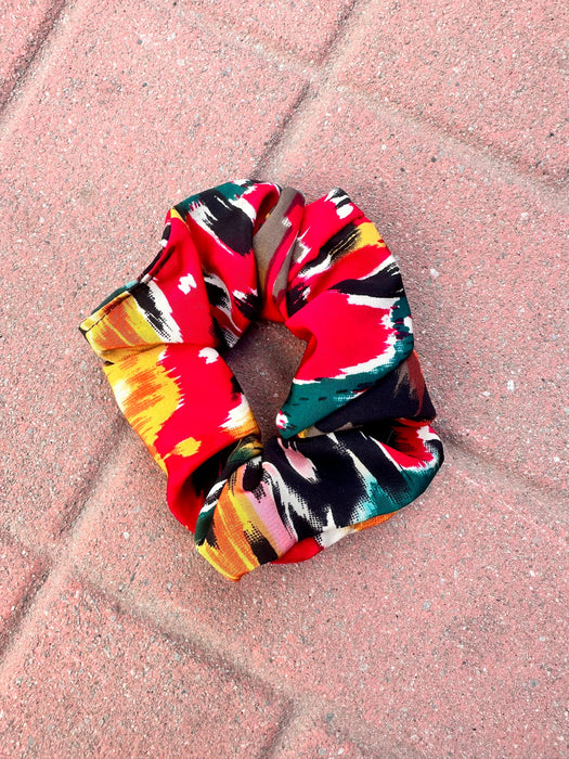 Black Knight "FLORA" Scrunchie - 3 Sizes