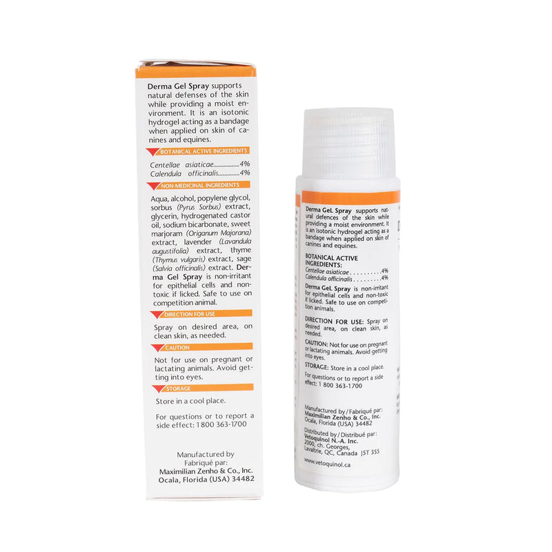 Derma Gel Spray 50ml. - Vision Saddlery
