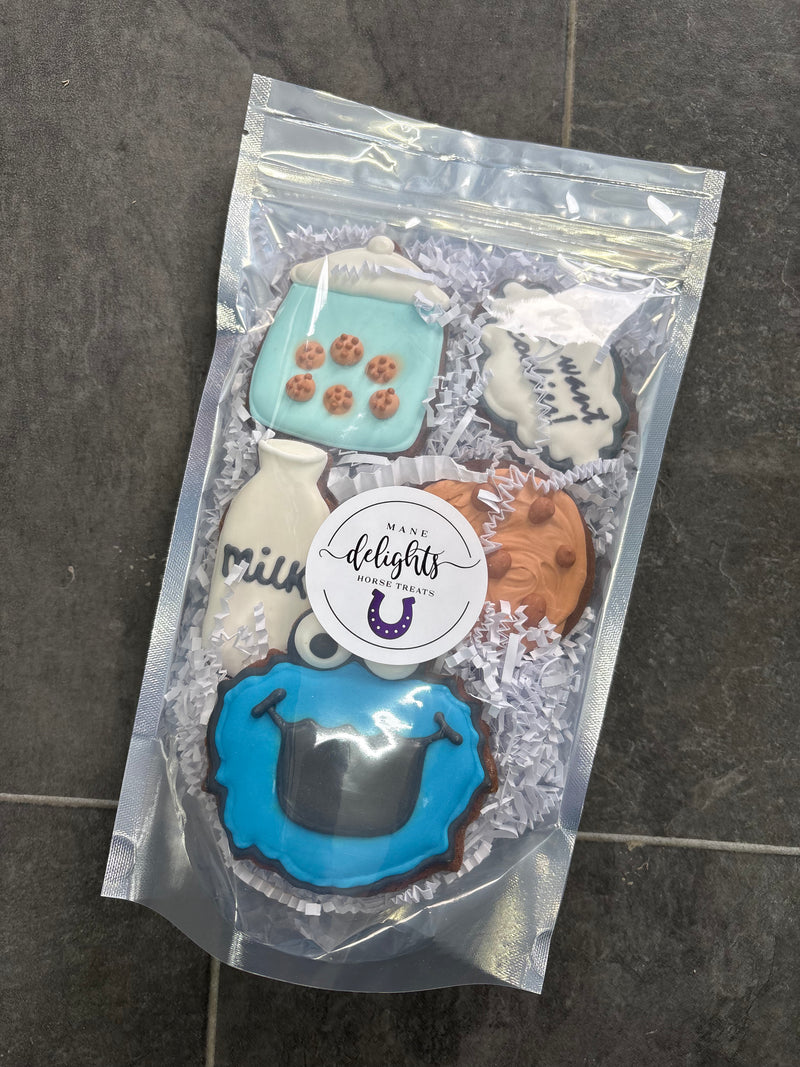 Mane Delights "Blue Monster" Full Size Cookies