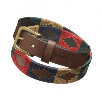 Pampeano Classic Leather Belt- NAVIDAD - Vision Saddlery