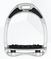 Flex-on Aluminum Ultra Gripp Inclined Stirrup - 2 Colours - Vision Saddlery