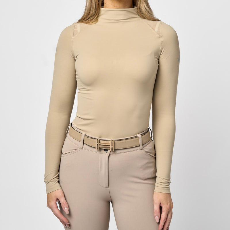 TKEQ the CHLOE High Collar Technical Top - CAIRO - Vision Saddlery