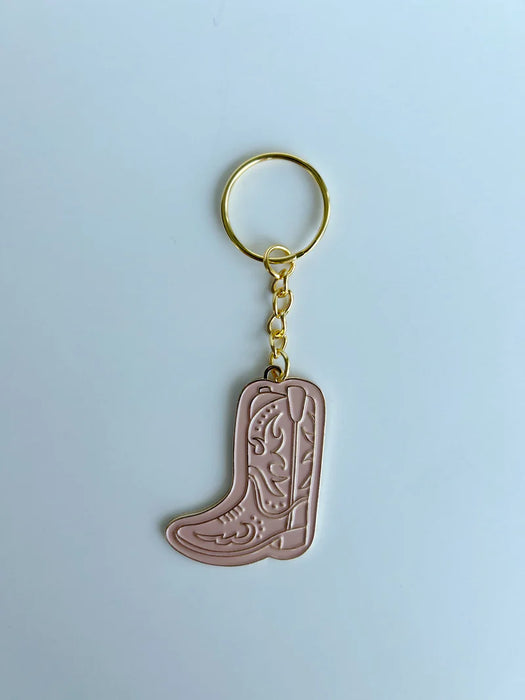 Cowgirl Boot Keychain - Vision Saddlery